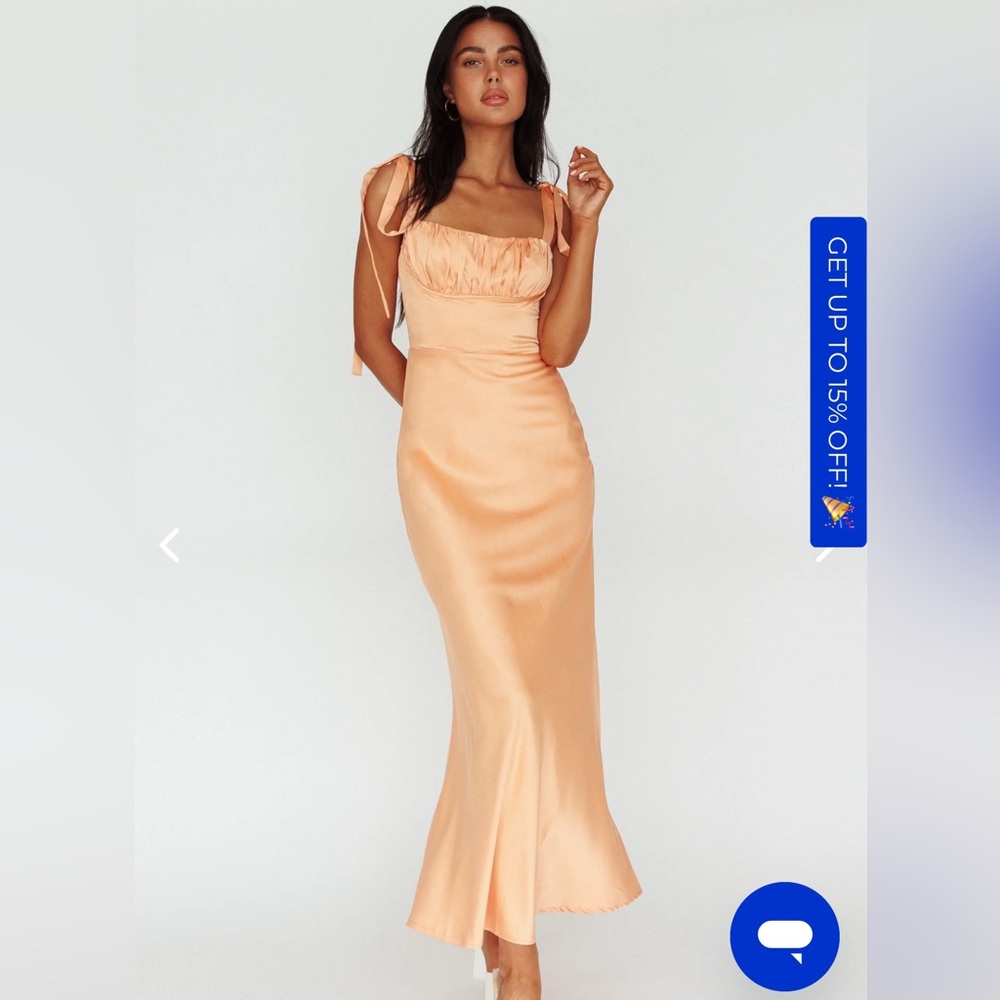 Hello Molly Orange Dress